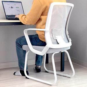 바퀴없는 책상의자 메쉬 스테인리스 블랙 목받침 편한 회의실의자 블랙프레임 사무용 사무실