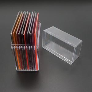 10 필터 Cokin P 시리즈 시스템용 새 플라스틱 보관 홀더 컨테이너 박스 케이스