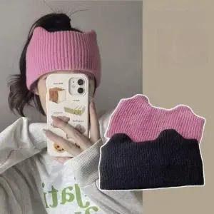 [골드스마일]니트 헤어밴드 와이드 두건 세안 머리띠 운동