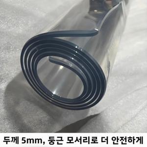 두꺼운 5mm 엣지 그라인딩 PVC 테이블보 크리스탈 보드 소프트 플라스틱 매트 방수 미끄럼 방지 홈 다이닝