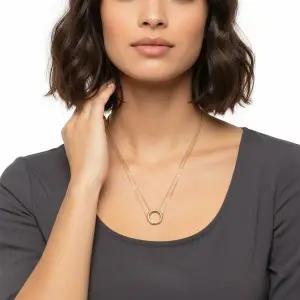 [토리버치] 밀러 스터드 로고 목걸이 골드 160172 720 150730901
