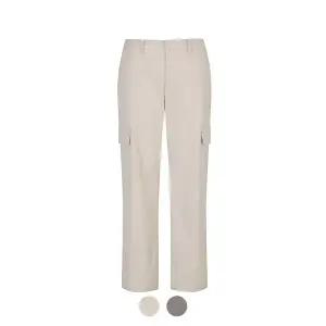 [폴햄] 남성 세미와이드 백밴딩 카고 치노 팬츠_PHE1PP1023