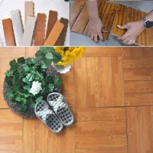 건식 화장실 간편설치 조립마루 발판데크 18P 바닥데크 충격흡수 욕실데크 DIY