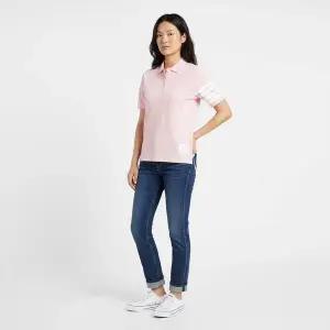 [톰브라운] 여성 카라 반팔티셔츠 핑크 FJP052G 07976 680 152839158
