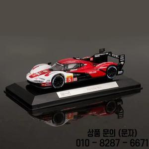 Bbugo 1:43 포르쉐 963 자동차 모델 24h 르망 합금 미니어처 다이캐스트 차량 장난감 Voiture 선물 컬렉션