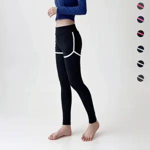 TBZ ALL4058 여자한줄요가스포츠레쉬가드9부반바지레깅스