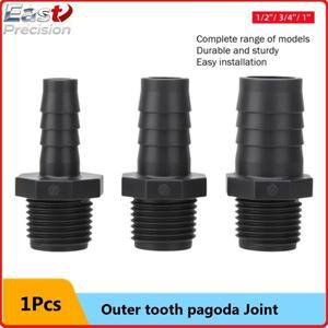 YICAI 외부 이음관 실크 호스 커넥터 소프트 연결 물 노즐 PVC 파이프 방수 1개