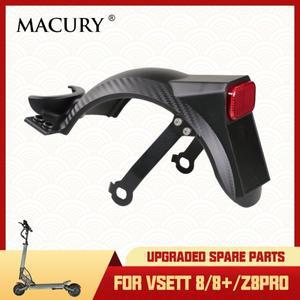 VSETT 8 8+ Plus Z8PRO ZERO SPLACH 전동 스쿠터 펜더 휠 커버 타이어 윙 머드 가드 용 수정 된 APEX 리어