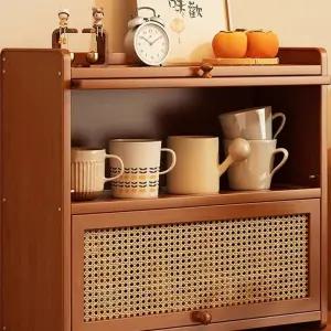 엔틱 싱크대위수납장 홈카페꾸미기 미니찬장 단문