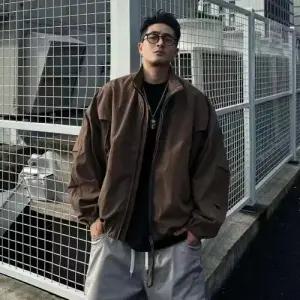 남친 빈티지 캐주얼 차이나 야상사파리 가오리 야상 코트 쇼트 바람막이 봄가을 재킷 MODU3