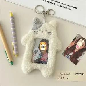 귀여운 인형 포토카드홀더 가방 열쇠고리 키링 특이한 패브릭 패션 포토카드홀더키링_24527306
