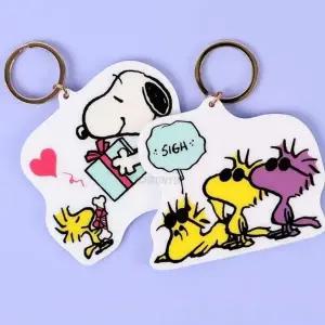 피너츠 스누피 아크릴 키링 가방 열쇠고리 키홀더_24527652