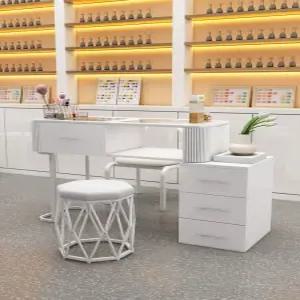 네일시술테이블 데스크 테이블 책상 네일아트시술대 1인