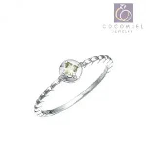 925실버반지 그린 우정 커플링 R-39 도트 은반지 실버 은반지 순은반지 925실버반지 실버링