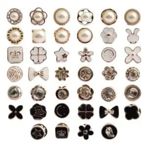 패션 오픈방지 레이디 매너 브로치 한복브로치 리본브로치 옷핀브로치