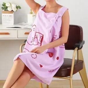 샤워 로브가운 여름 골프 바디타올 목욕 랩가운 바스 욕실 가운_24529611