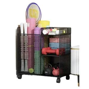 요가 폼롤러 진열대 필라테스 수납함 매트 화이트 거치대