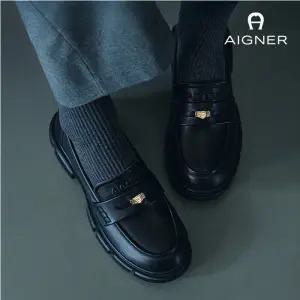 [아이그너][아이그너] 아이그너 양가죽 청키 페니로퍼