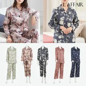 [라페어][라페어] [실켓플라워] 라페어 60수 면 실켓 파자마 3세트 (상하의 6종) (m)