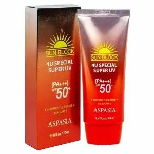[셀러허브]아스파시아 4U 스페셜 수퍼 UV 선크림 SPF50 PA+ (신) (S13532024)