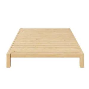 평상형 침대 프레임 나무 접이식 원목침대 퀸 매트리스 확장