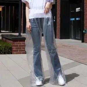 우비 바지 비옷 레인 비닐 우비 레인 방수팬츠 투명