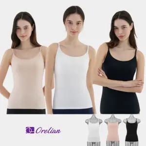 [오렐리안][오렐리안] 오렐리안 히든넥 코튼 브라탑 3종(끈형)