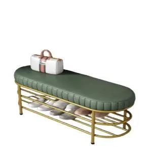 현관의자 골드 벨벳 소파 럭셔리 벤치 슈즈스툴 고급
