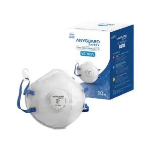 애니가드 4중 접이식 밸브형 1급 방진마스크 10EA