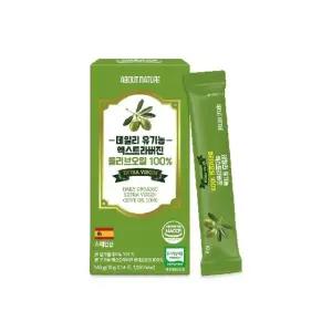 어바웃네이처 데일리 유기농 엑스트라버진 올리브오일 100% 14포 4박스(56포)