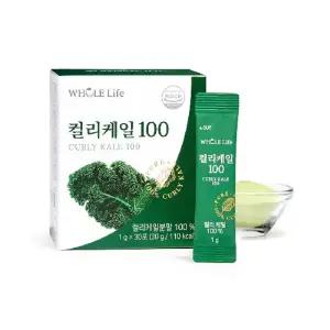 홀라이프  컬리케일 100 30포 6박스(총 180포)