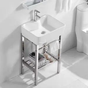 간이세면대 이동식 스탠드 빨래 싱크대 욕실 무타공 간이