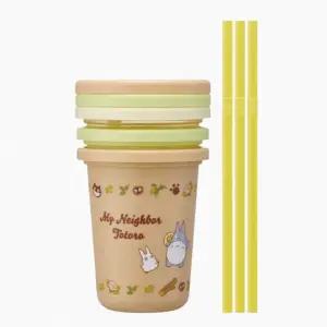 [유일]빨대컵 아기컵 230ml 이유컵 스케이터 3P 고양이버스 스트로 토토로 세트 유아컵 텀블러