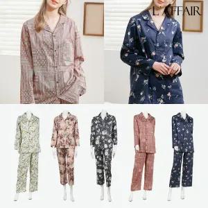 [라페어][라페어] [실켓모던]라페어  60수 면 실켓 파자마 3세트 (상하의6종)(m)