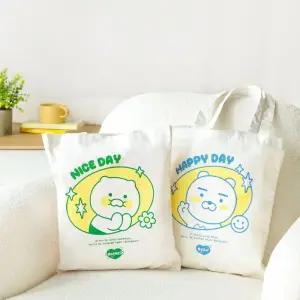 [라일리] Rly 카카오프렌즈 세이치즈 심플 캔버스백 사무용품