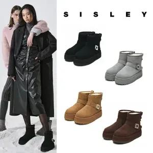 [시슬리][시슬리] 시슬리 스웨이드 양털부츠