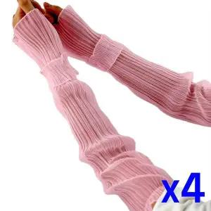 TBZ 패션 포인트 컬러 레이스 슬리브 x4개 학생용팔토시