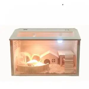 원목 새장 사육 하우스 케이지 햄스터 상자