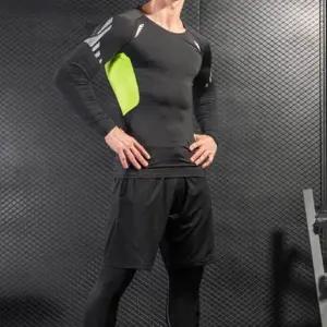 헬스복 트레이닝 세트 남자 운동복 긴팔 2종 요가복