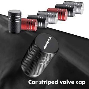 메르세데스 호환 벤츠 호환 AMG A B C E S G 클래스 W201 W203용 자동차 휠 타이어 밸브 림 스템 커버 에어