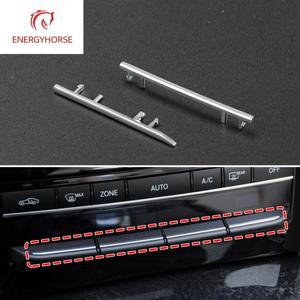 자동차 인테리어 콘솔 에어컨 버튼 장식 매트 트림 메르세데스 호환 벤츠 호환 E 클래스 W212 액세서리 212