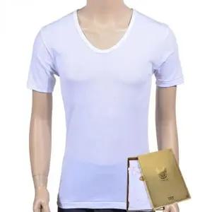 남성 반팔 런닝 100수 순면 백색 이너