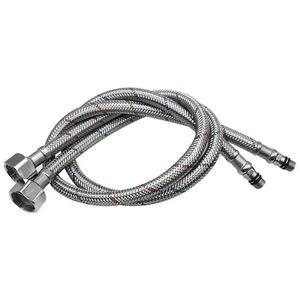 냉온수 믹서 수도꼭지 물 입구 파이프 스테인리스 스틸 호스 G12 구경 길이 60cm100cm