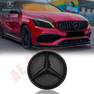 메르세데스 호환 벤츠 호환 W176 W246 W205 W212 R231 X204용 자동차 전면 그릴 스타 엠블럼 로고 1개