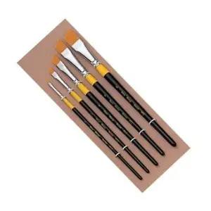 [셀러에이드]30591 평붓 사선 1.2.3.4.5호 5본 화홍 972F 구성붓