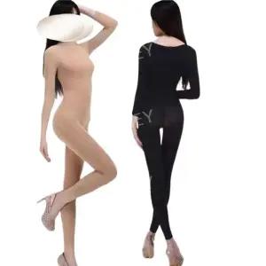 스킨 전신타이즈 소형 개방형 스타킹 레깅스 컬러 이벤트 살색 사이즈 에어로빅