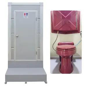 야외 화장실 포세식화장실 박스형 양변기1개 공사현장 AEAB1