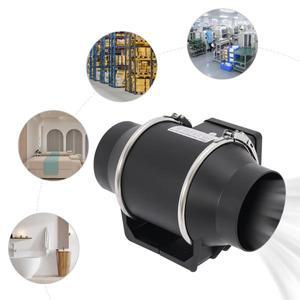 배기 파이프 팬 환기 인라인 덕트 블로워 저소음