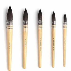 [셀러에이드]수채화붓 1호 44361 화홍 500R