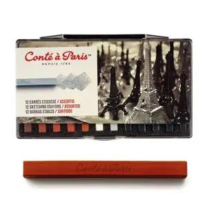 12색 고급소프트스틱파스텔 콘테 스케치